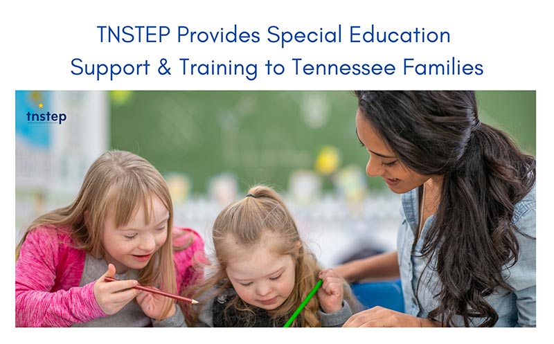 Image of two children and a parent working on a project