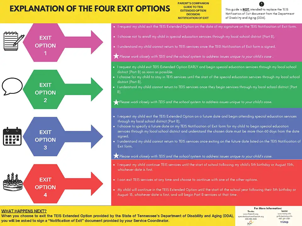 TEIS Extended Option Decision - Parent Comparison Guide
