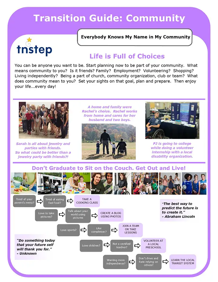 Transition Guide: Community