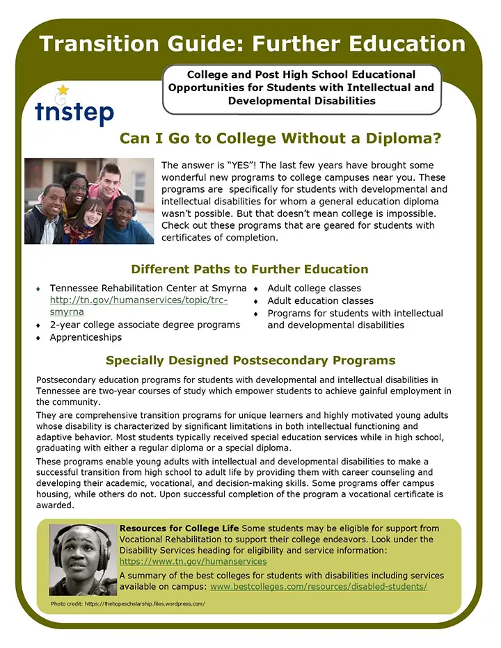 Transition Guide: Further Education