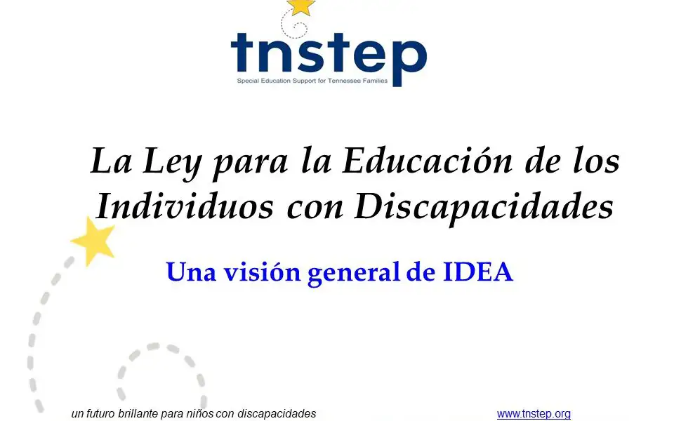La Ley para la Educación de los Individuos con Discapacidades: Una visión general de IDEA Virtual