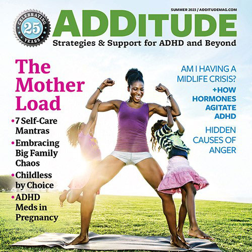 Additude Magazine cover Summer 2023