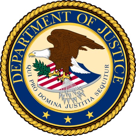 US Dept. of Justice logo